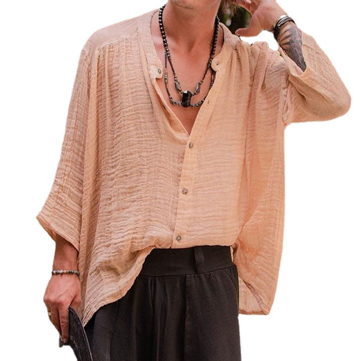 Marly Zurich - Camicia in lino di cotone tinta unita - 3