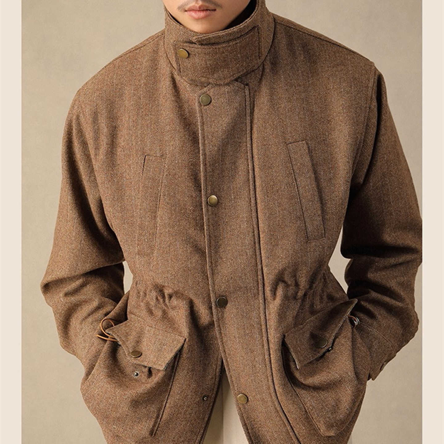 Marly Zurich - Cappotto lungo caldo in lana coreano - 3