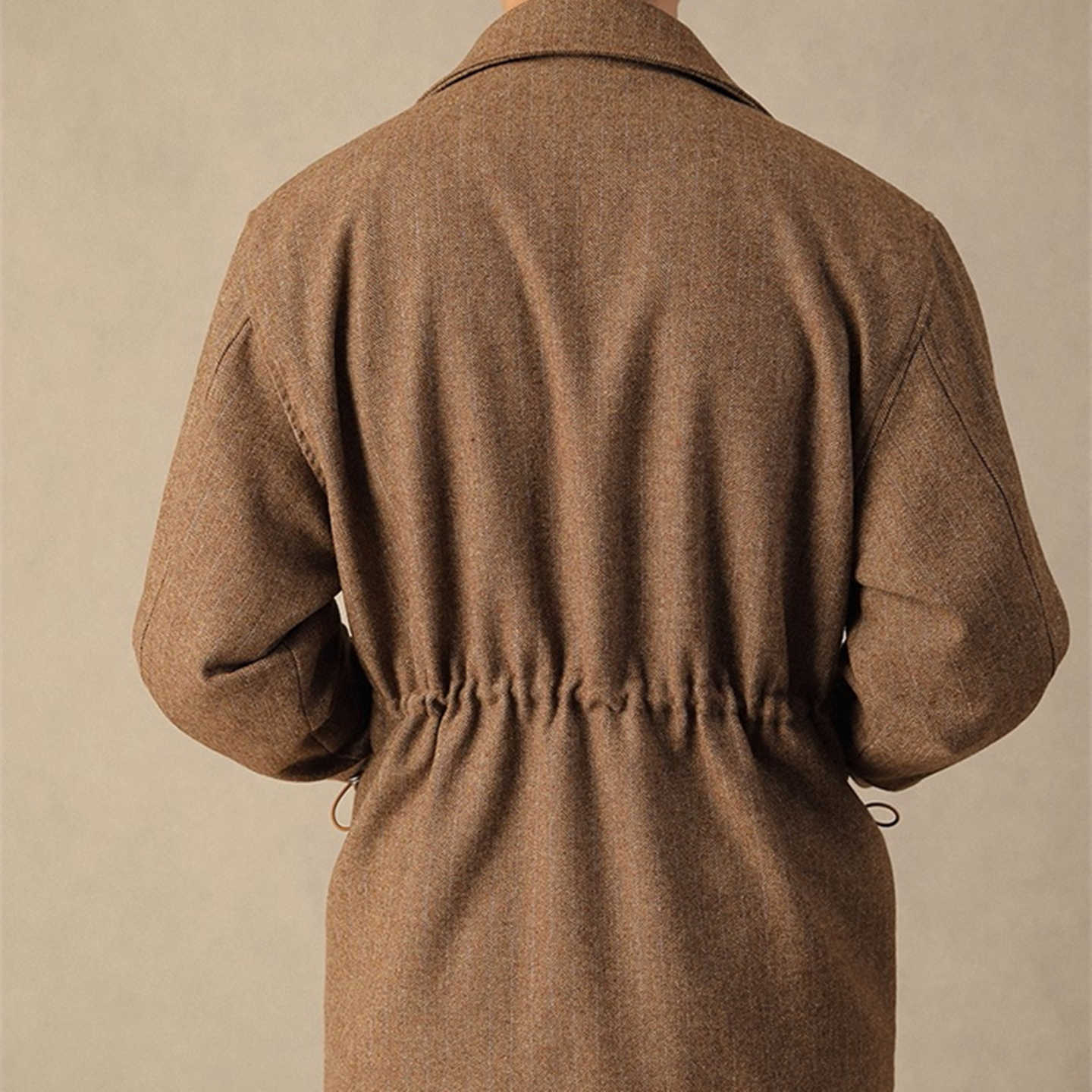 Marly Zurich - Cappotto lungo caldo in lana coreano - 4