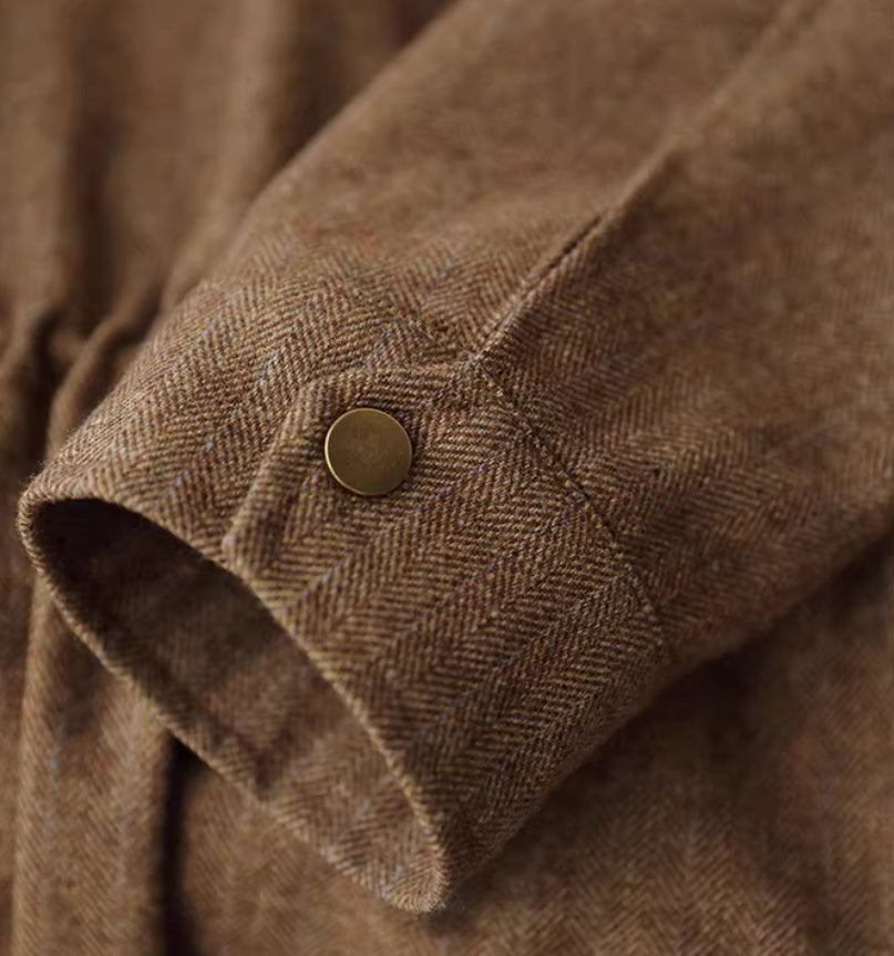 Marly Zurich - Cappotto lungo caldo in lana coreano - 5