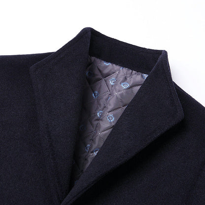 Marly Zurich Elegante Herren Mantel mit Stehkragen - 2