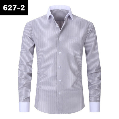 Marly Zurich Herren Hemd Gestreift Sommerlich - 11