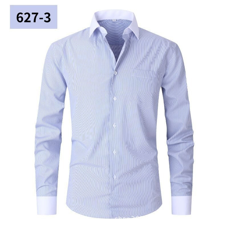 Marly Zurich Herren Hemd Gestreift Sommerlich - 12