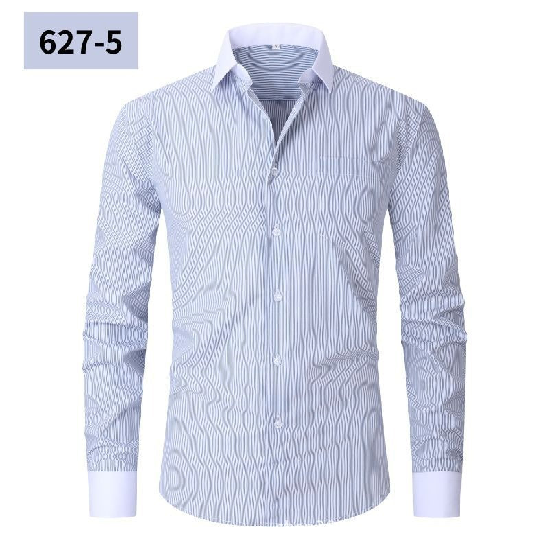 Marly Zurich Herren Hemd Gestreift Sommerlich - 13