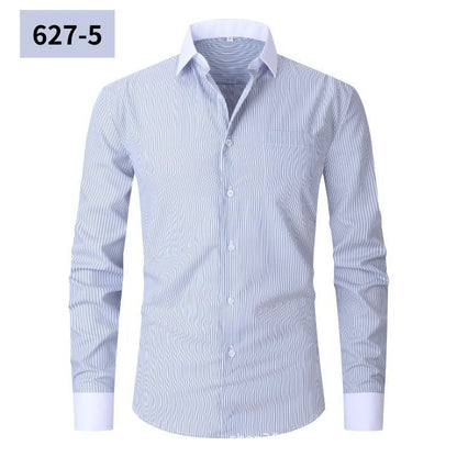 Marly Zurich Herren Hemd Gestreift Sommerlich - 13