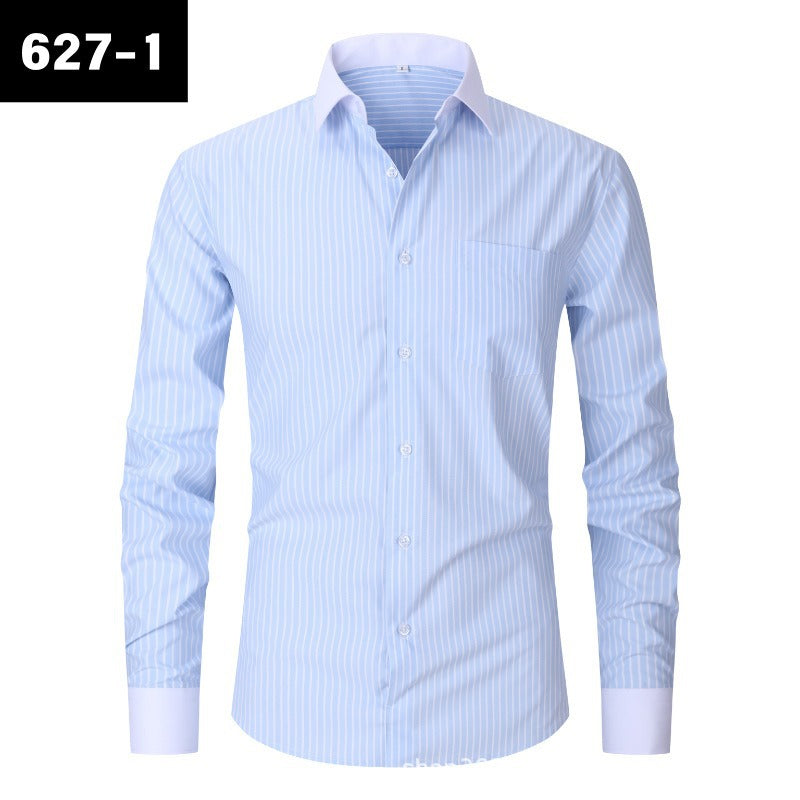 Marly Zurich Herren Hemd Gestreift Sommerlich - 2