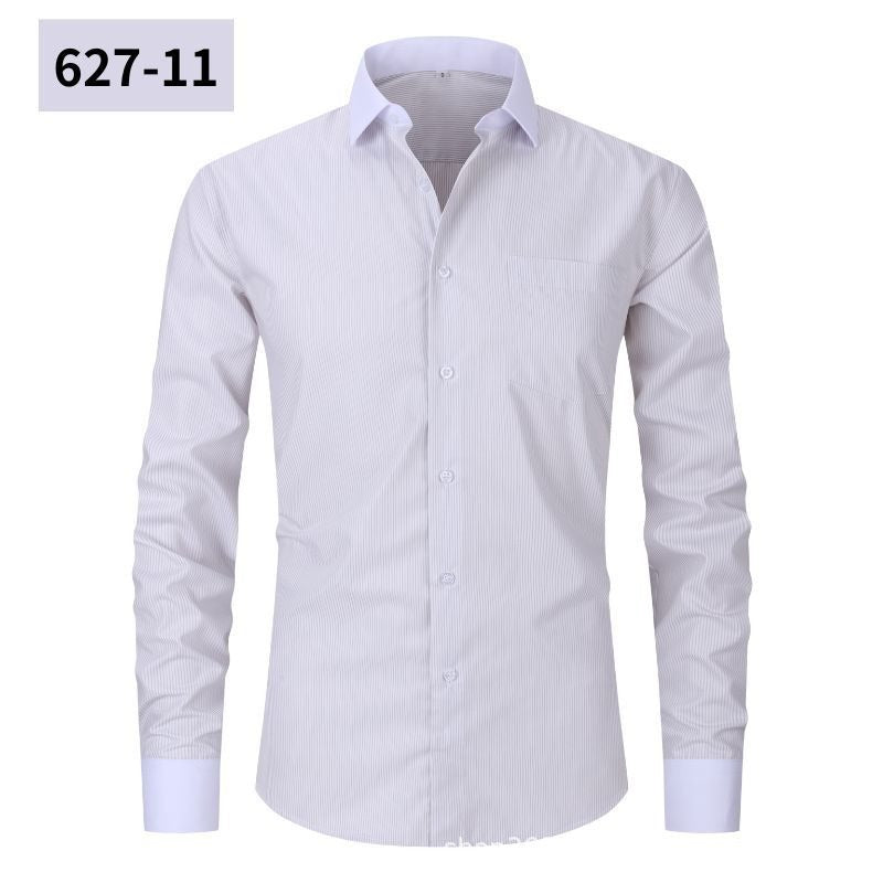 Marly Zurich Herren Hemd Gestreift Sommerlich - 3