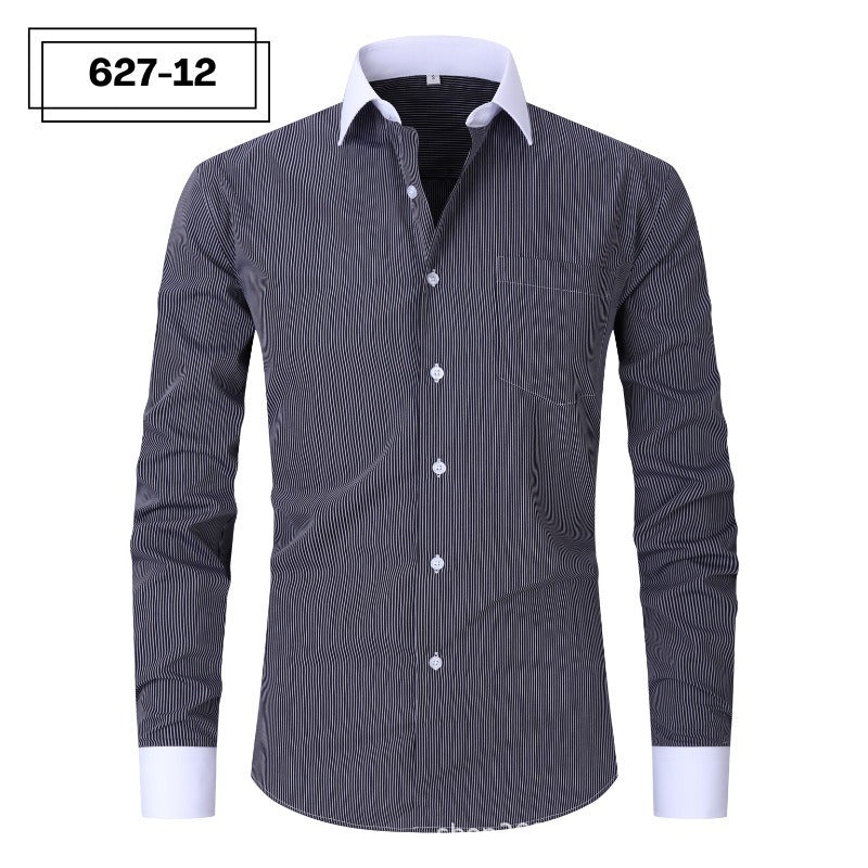 Marly Zurich Herren Hemd Gestreift Sommerlich - 4