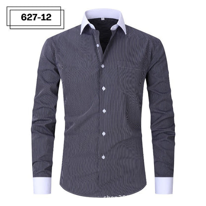 Marly Zurich Herren Hemd Gestreift Sommerlich - 4