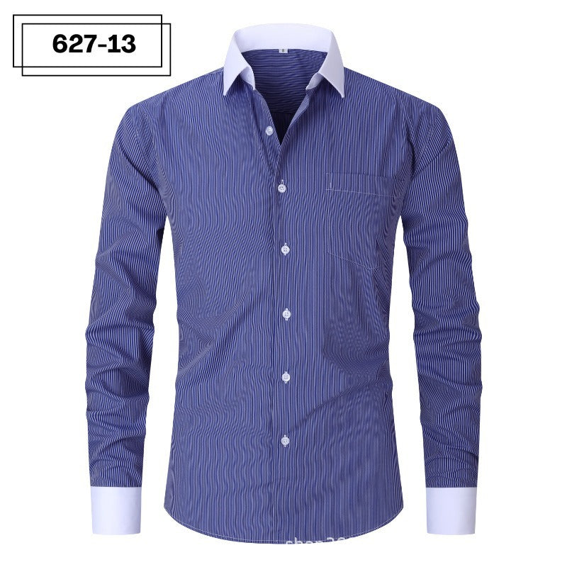 Marly Zurich Herren Hemd Gestreift Sommerlich - 5