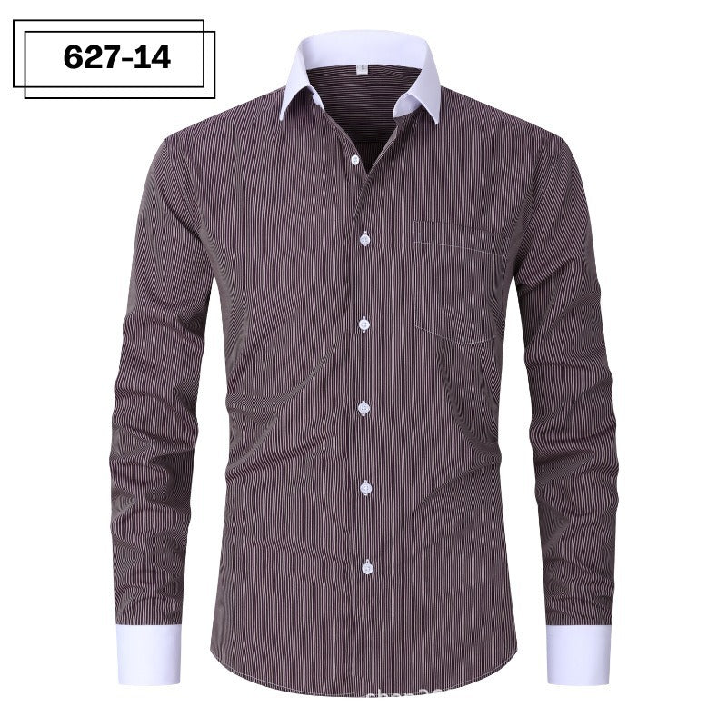 Marly Zurich Herren Hemd Gestreift Sommerlich - 6