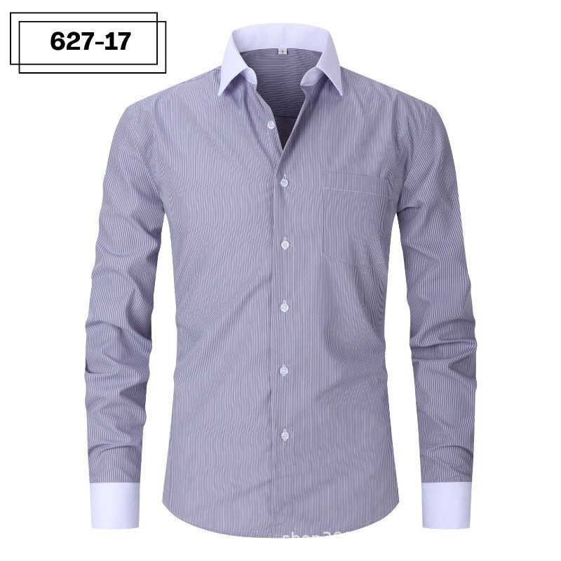 Marly Zurich Herren Hemd Gestreift Sommerlich - 9