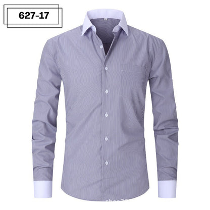 Marly Zurich Herren Hemd Gestreift Sommerlich - 9