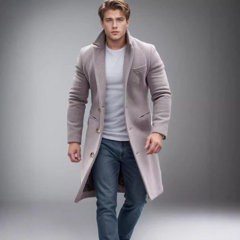 Marly Zurich Herren Wintermantel Mittellang - 3
