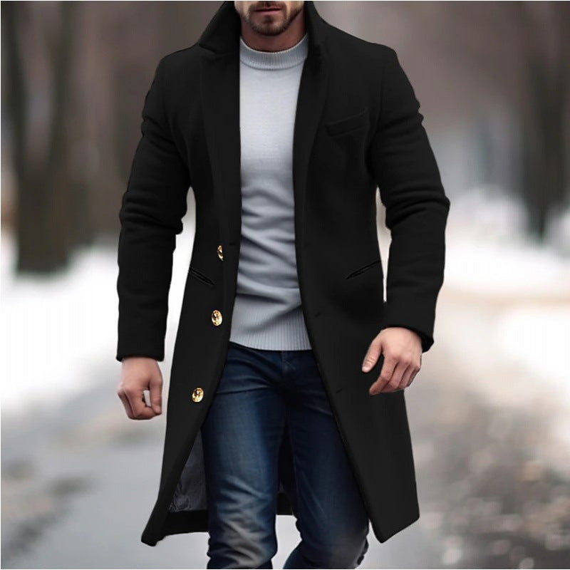 Marly Zurich Herren Wintermantel Mittellang - 8