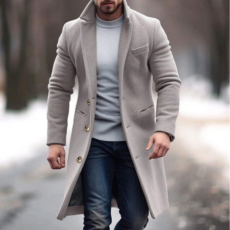 Marly Zurich Herren Wintermantel Mittellang - 9
